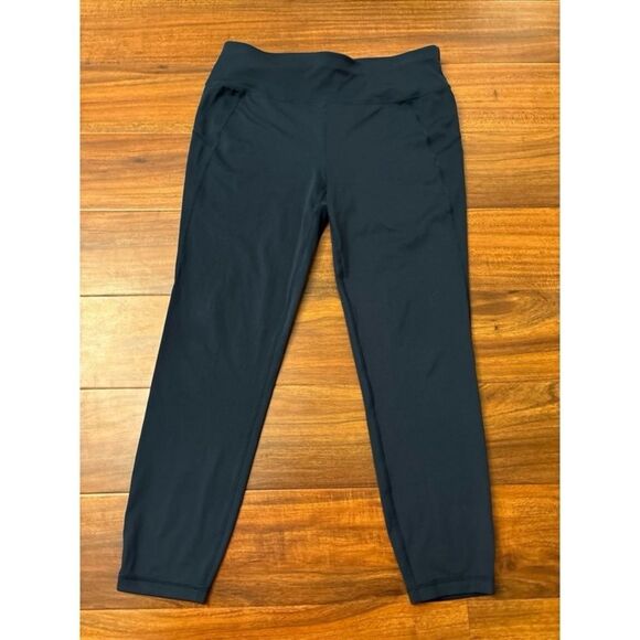 Sweaty Betty navy athletic 7/8 leggings - Picture 1 of 5